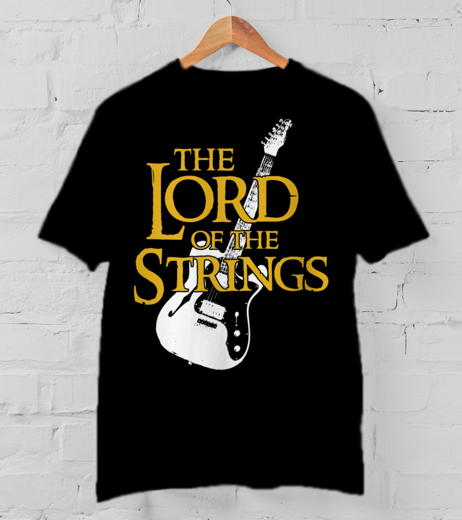 The Lord Of The Strings Electric Guitar T-Shirt