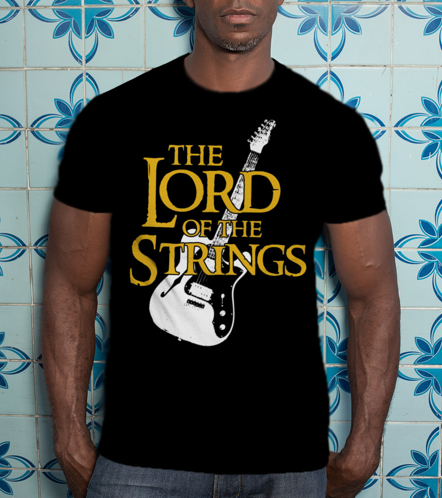 The Lord Of The Strings Electric Guitar T-Shirt