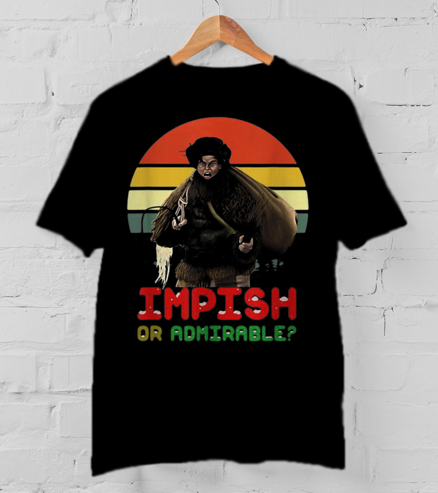 Impish Or Admirable Vintage Retro Sunset T-Shirt