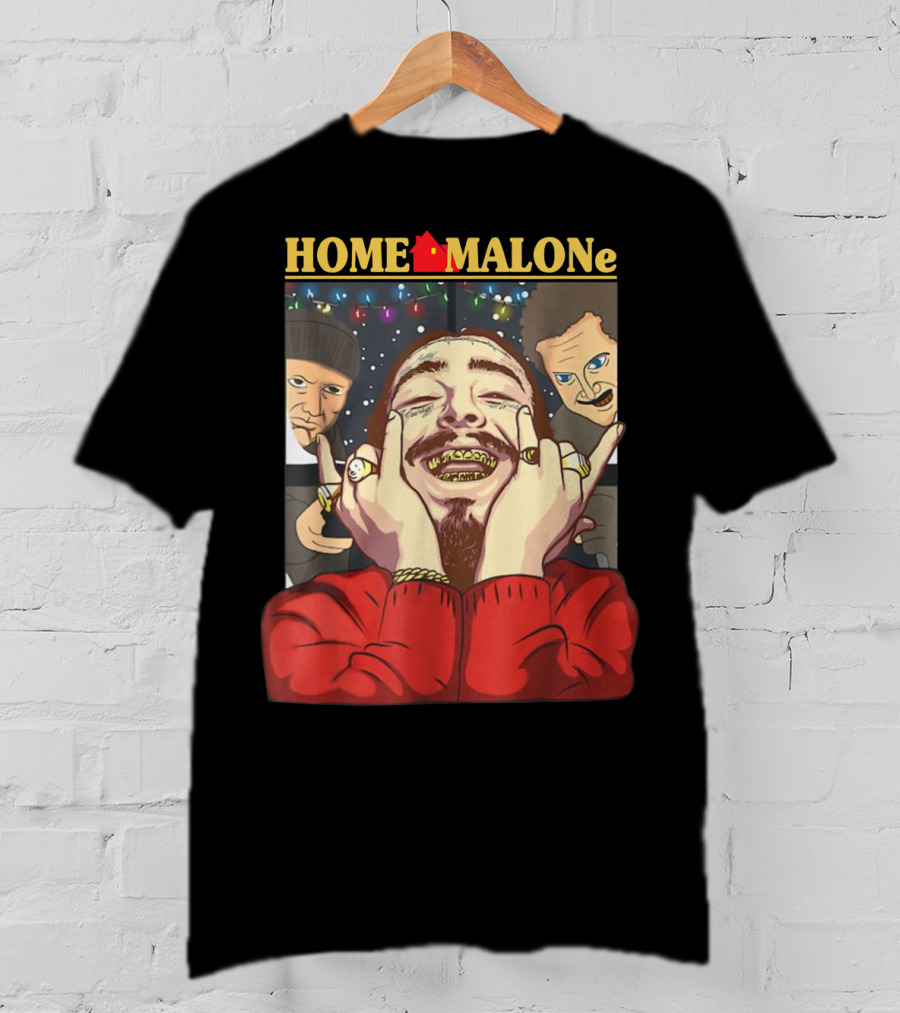 HOME MALONe Vintagehomemalone Christmas Winter T-Shirt