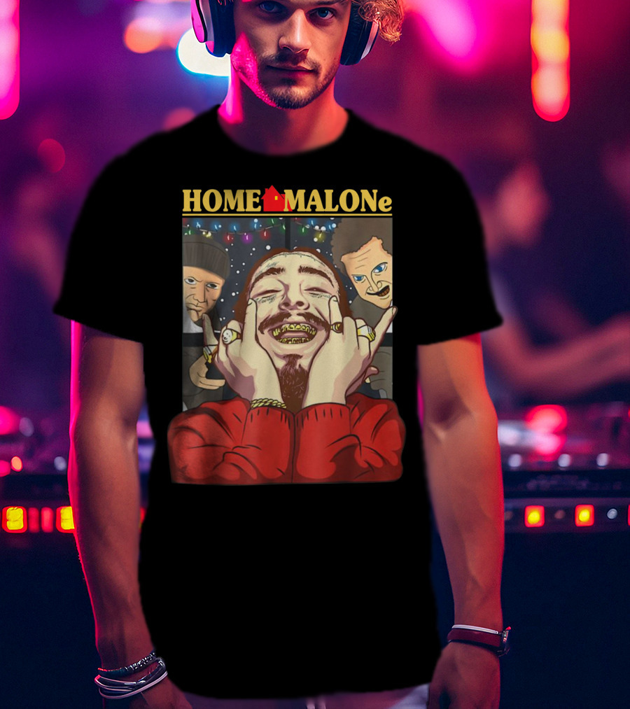 HOME MALONe Vintagehomemalone Christmas Winter T-Shirt