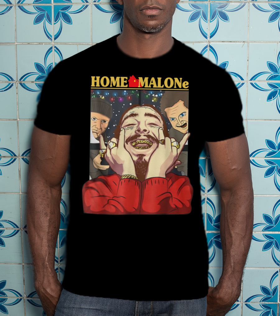 HOME MALONe Vintagehomemalone Christmas Winter T-Shirt