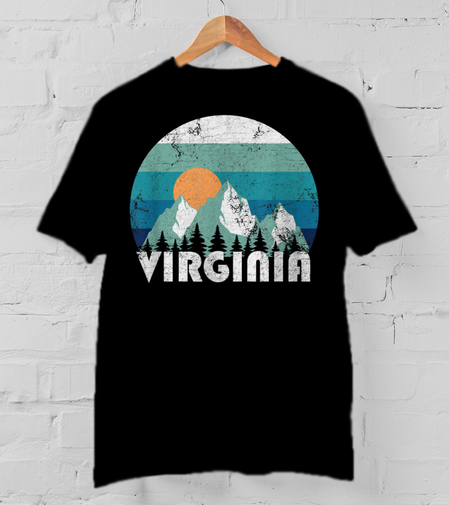Virginia Mountains Sunset T-Shirt