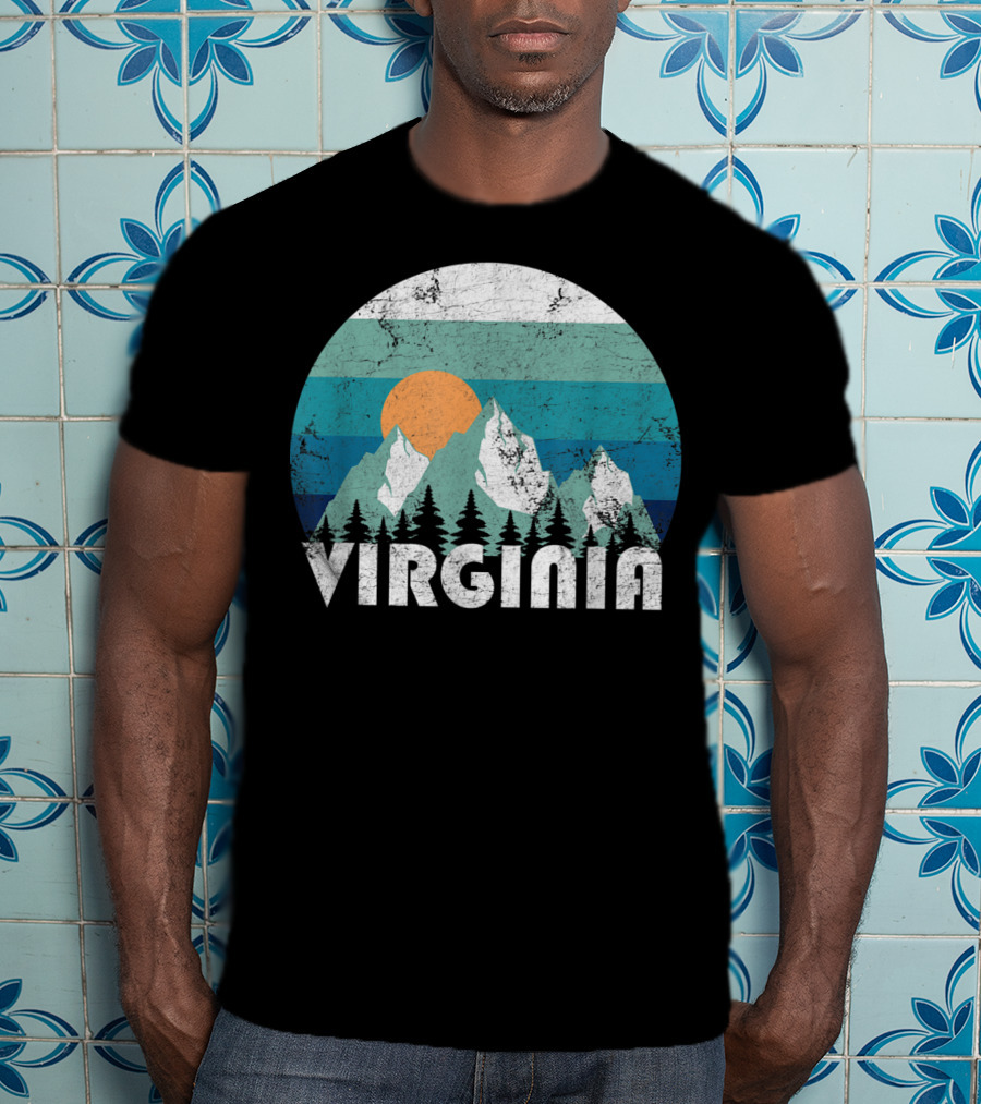 Virginia Mountains Sunset T-Shirt