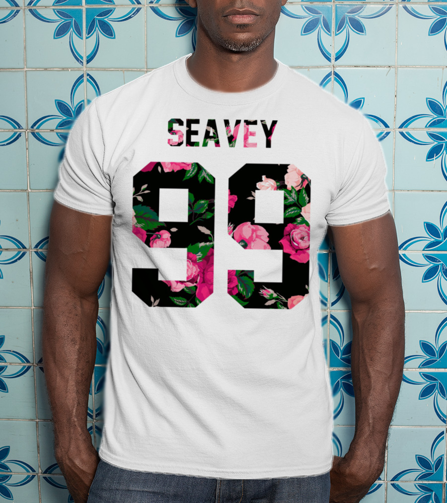 Seavey 99 Floral Design Merchandise Daniel Seavey T-Shirt