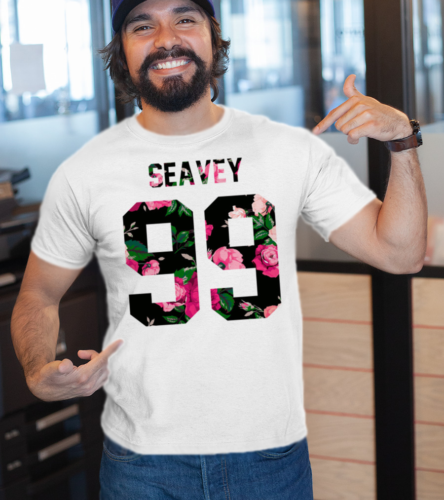 Seavey 99 Floral Design Merchandise Daniel Seavey T-Shirt