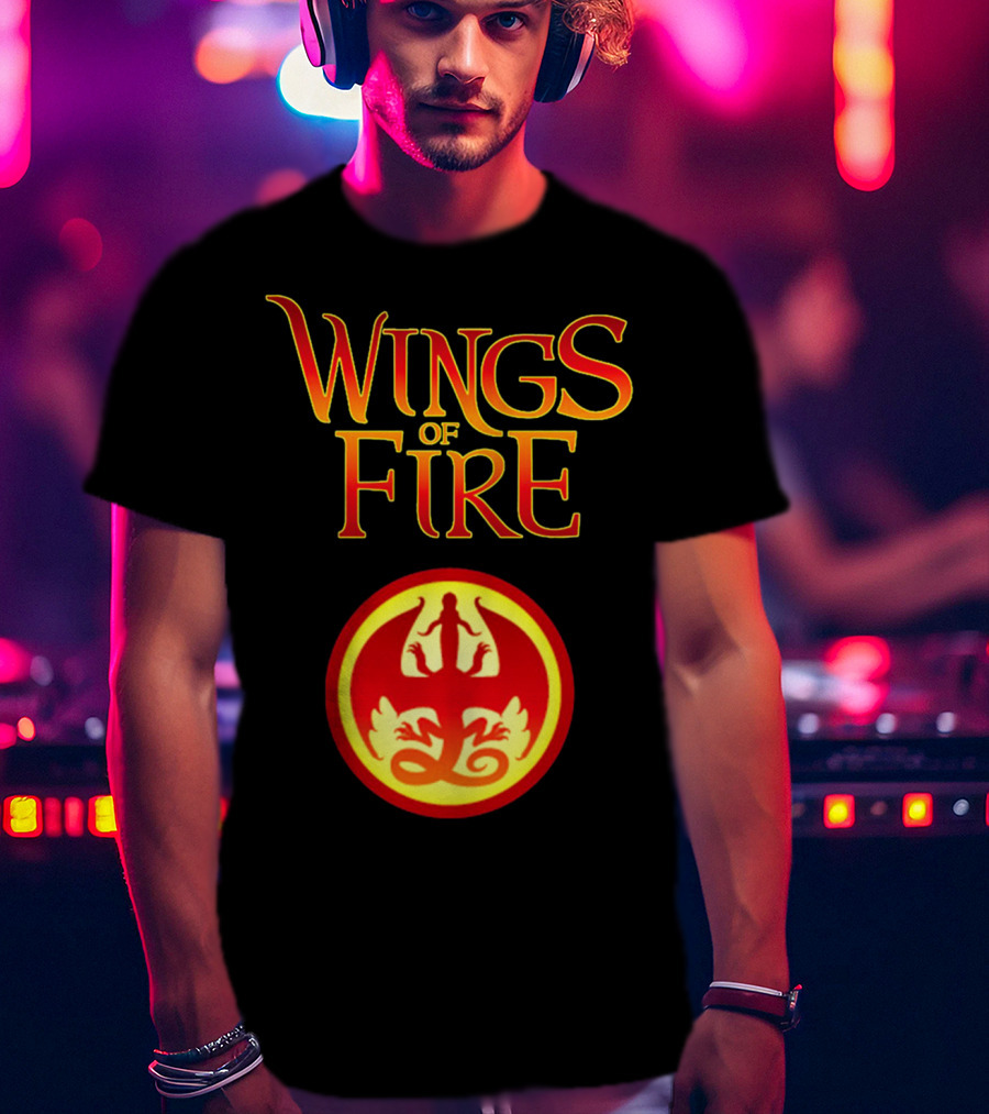 Wings Of Fire Dragon Emblem Fantasy Series T-Shirt