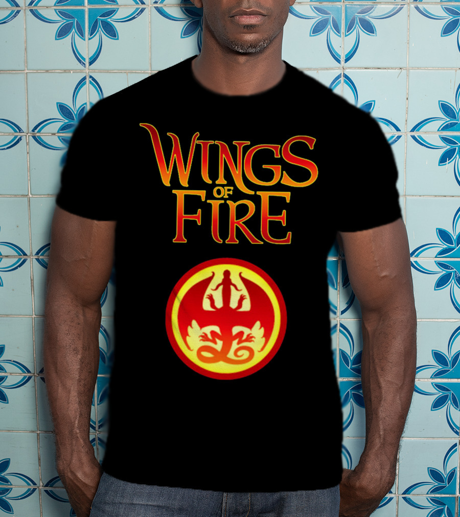 Wings Of Fire Dragon Emblem Fantasy Series T-Shirt