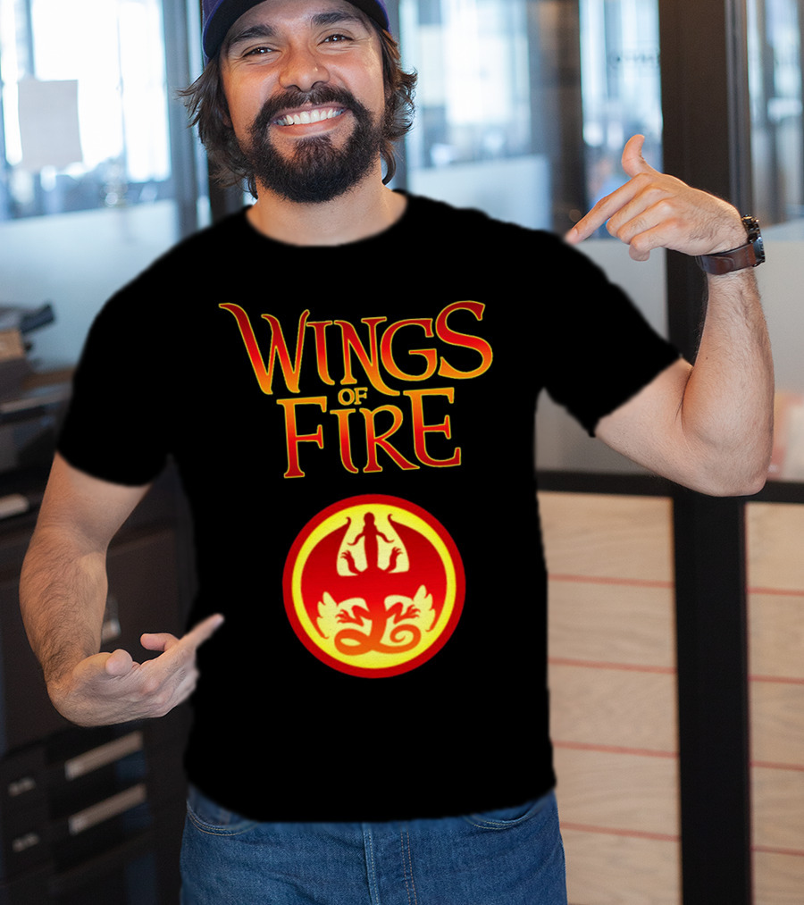 Wings Of Fire Dragon Emblem Fantasy Series T-Shirt