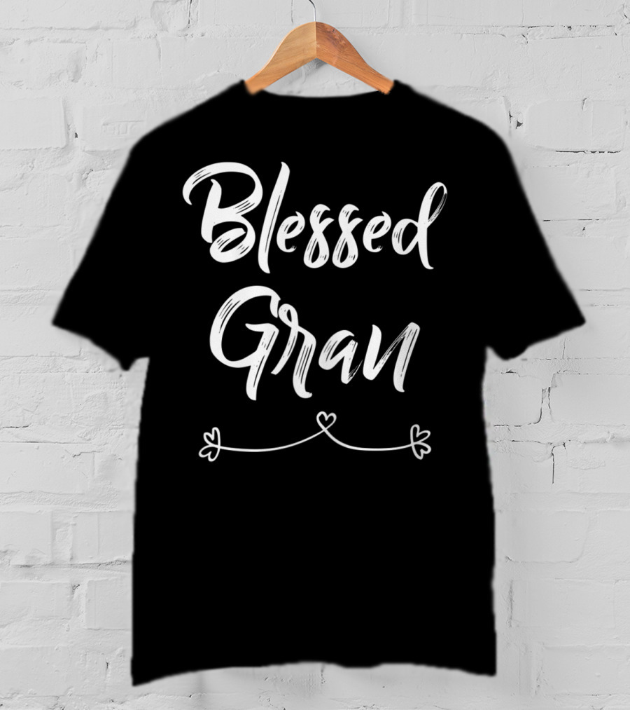 Blessed Gran Hearts T-Shirt
