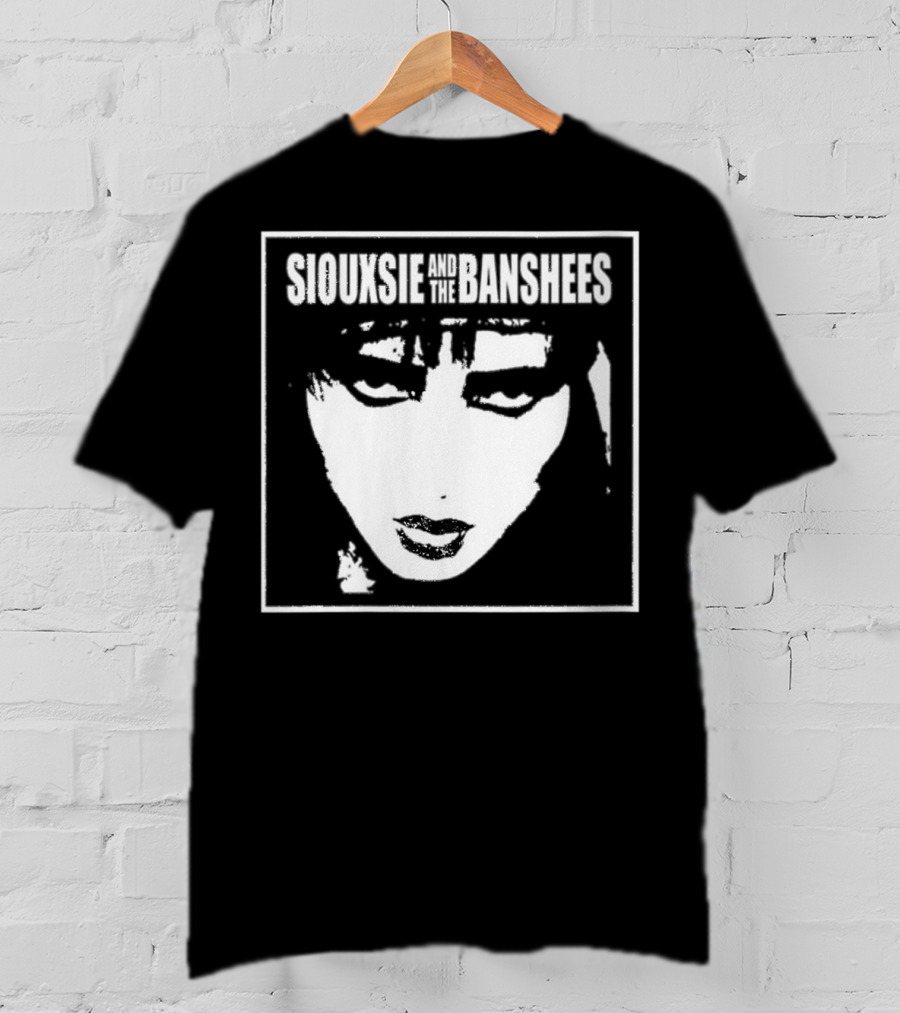 Siouxsie And The Banshees Siouxsie Monochrome Face T-Shirt