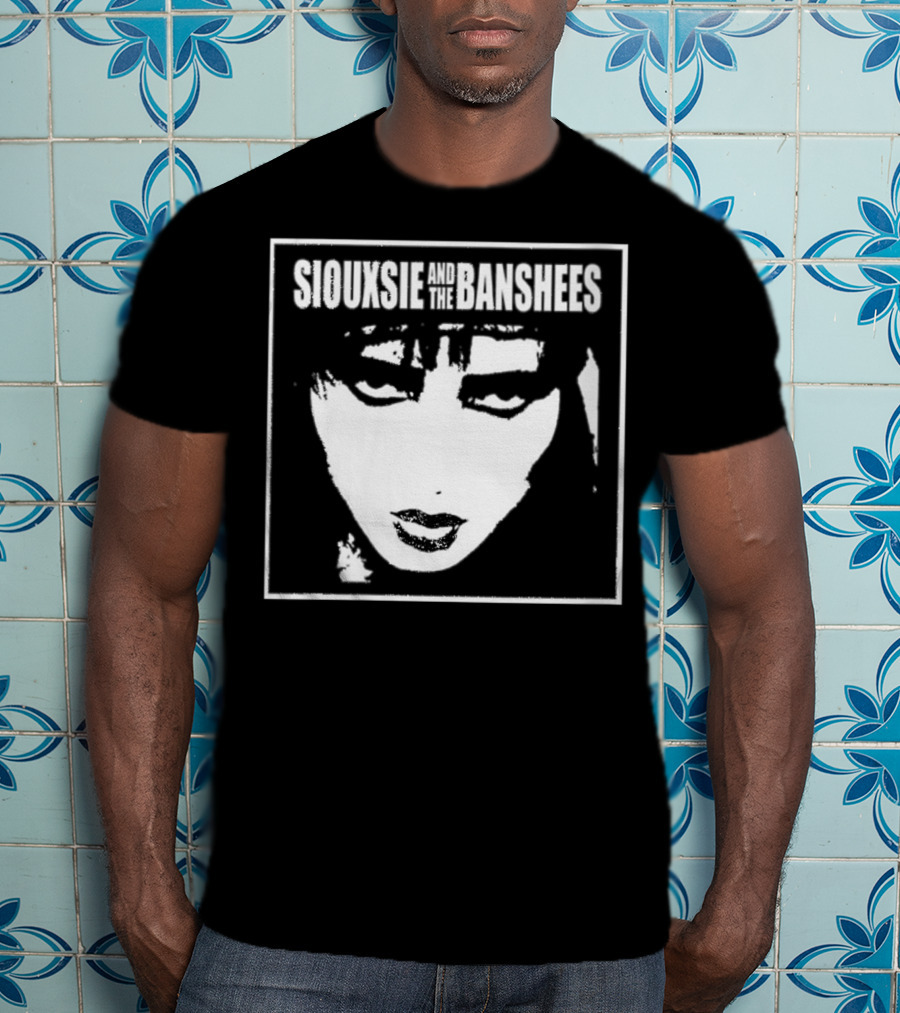Siouxsie And The Banshees Siouxsie Monochrome Face T-Shirt