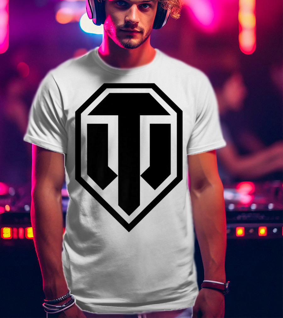 World Of Tanks Logo Badge Emblem T-Shirt