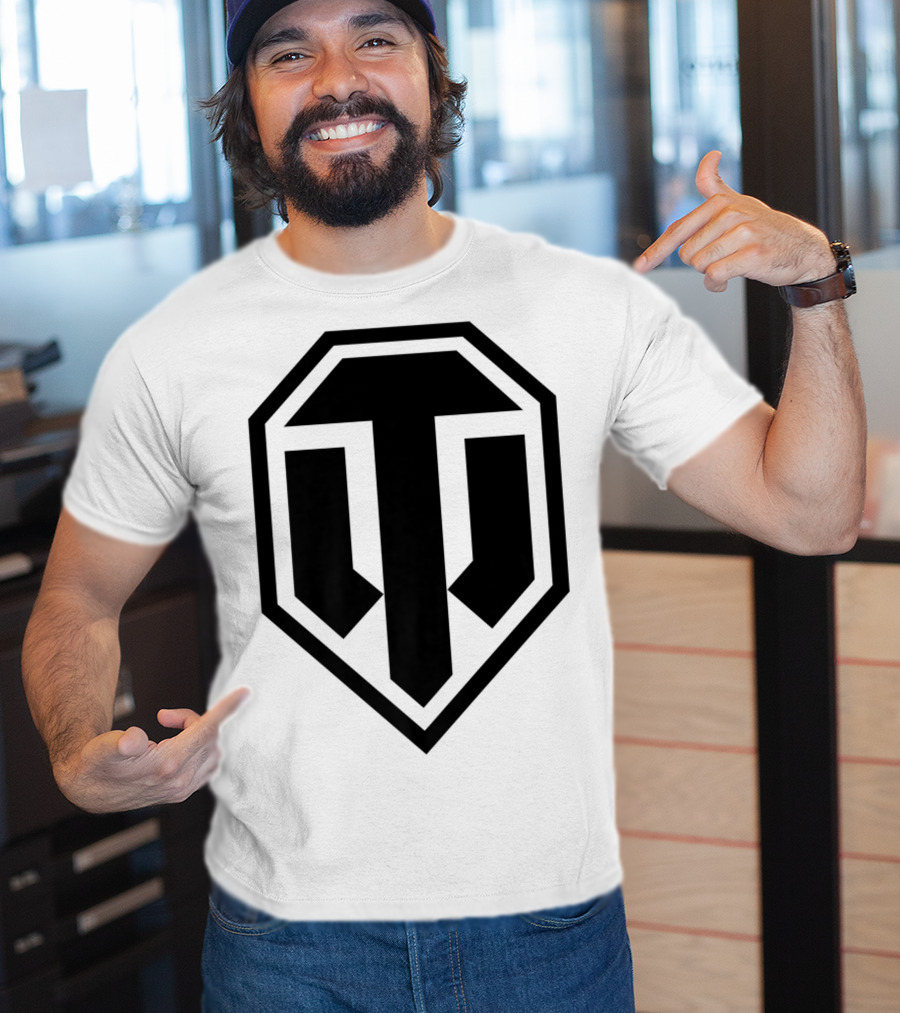 World Of Tanks Logo Badge Emblem T-Shirt