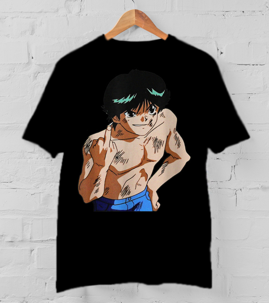 Yusuke Urameshi From Yuyu Hakusho Anime Classics T-Shirt