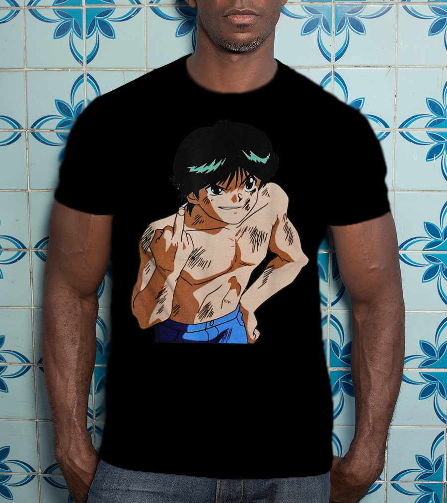 Yusuke Urameshi From Yuyu Hakusho Anime Classics T-Shirt