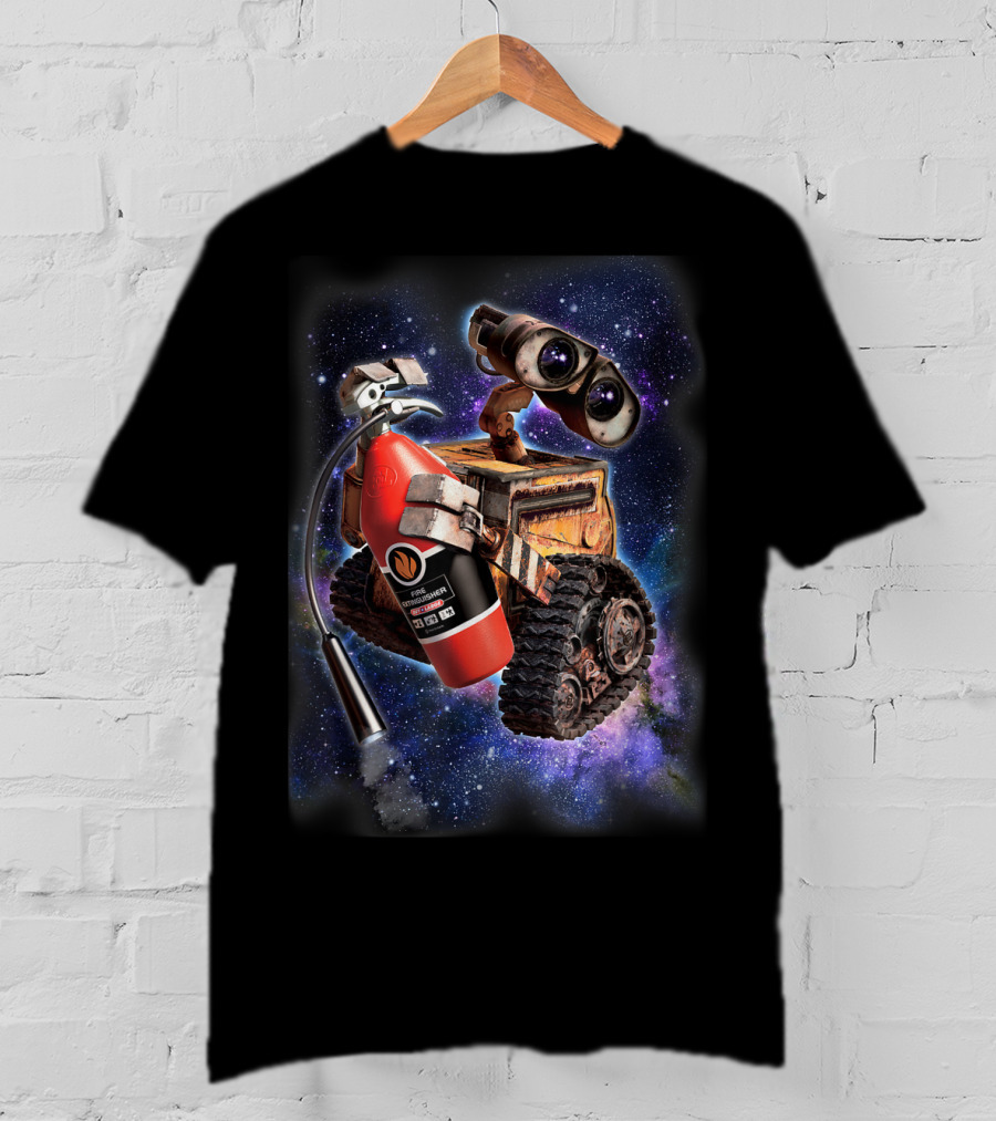 WALL-E Fire Extinguisher Adventure In Space T-Shirt