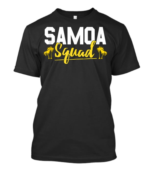 Samoa Squad American Samoan Samoa Palm Trees T-Shirt