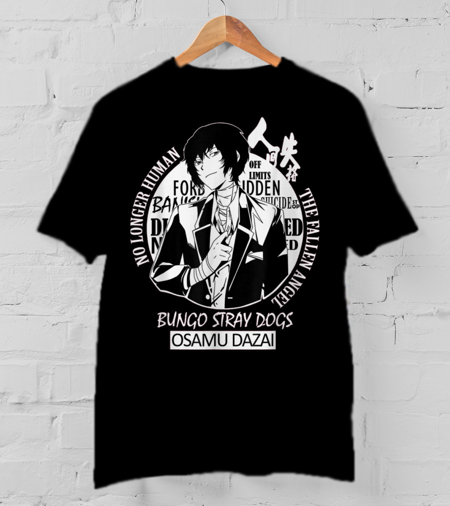 Bungo Stray Dogs Osamu Dazai No Longer Human The Fallen Angel T-Shirt