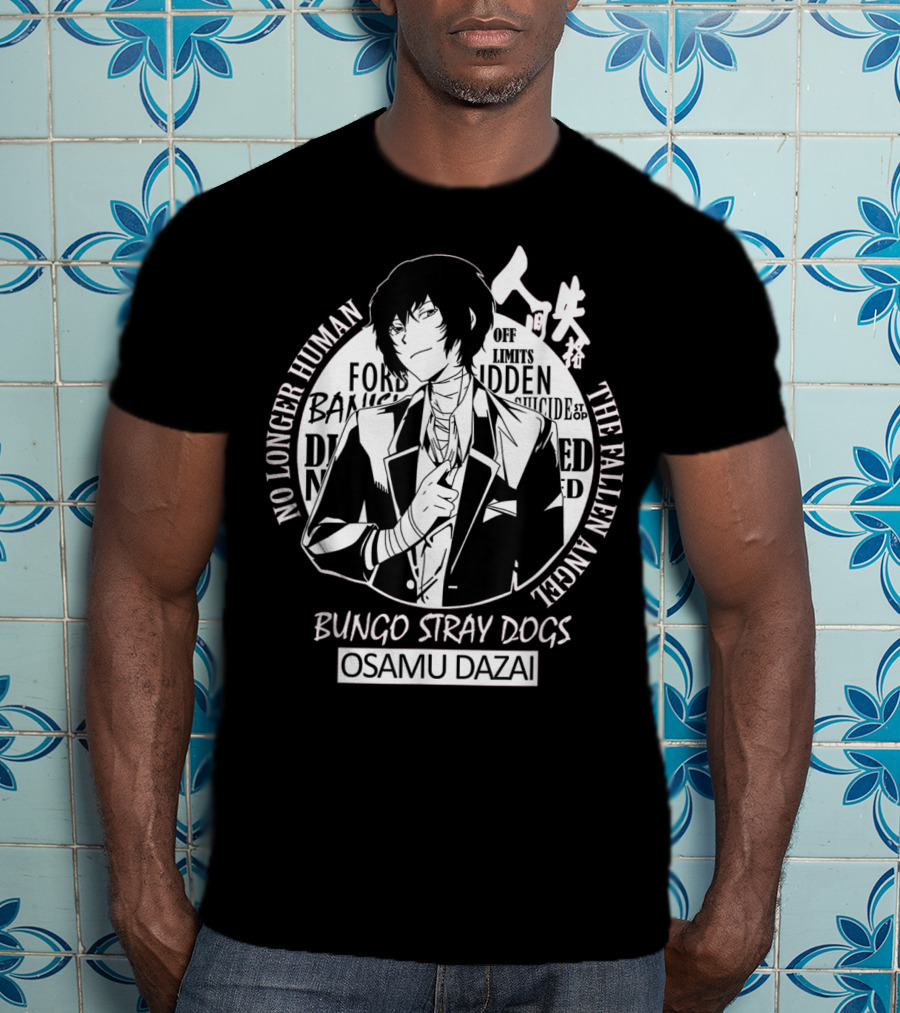 Bungo Stray Dogs Osamu Dazai No Longer Human The Fallen Angel T-Shirt