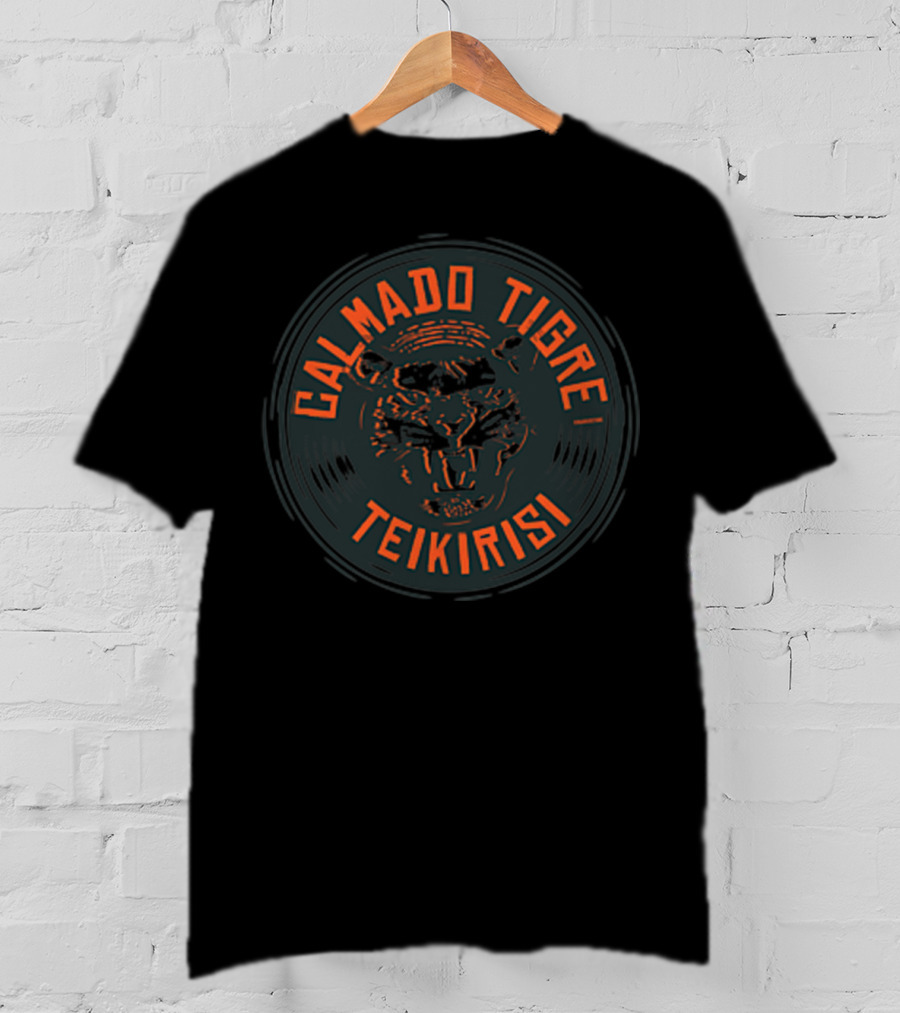 Calmado Tigre Teikirisi Retro Tiger T-Shirt