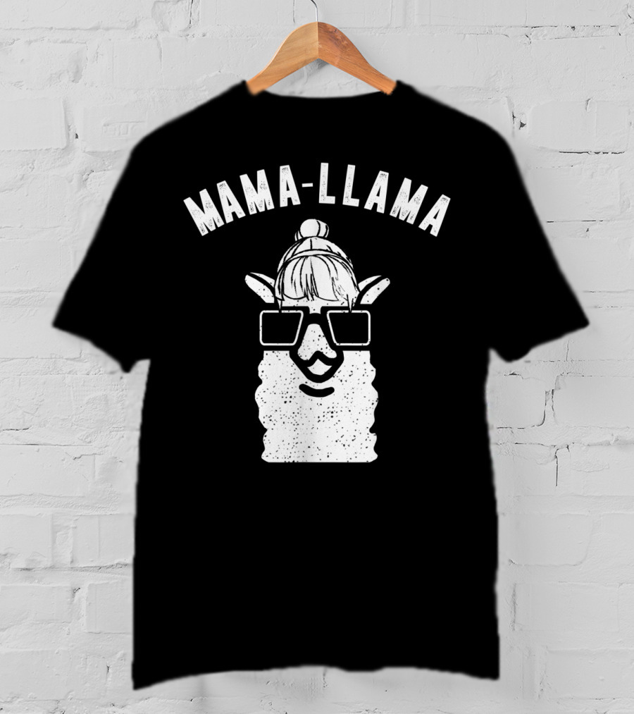 Mama-Llama Funny Llama Apparel Awesome Alpaca T-Shirt