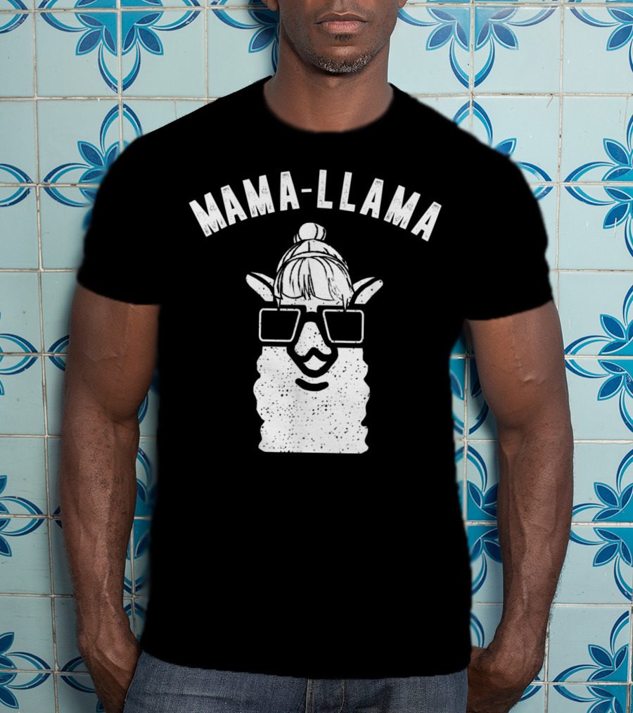 Mama-Llama Funny Llama Apparel Awesome Alpaca T-Shirt