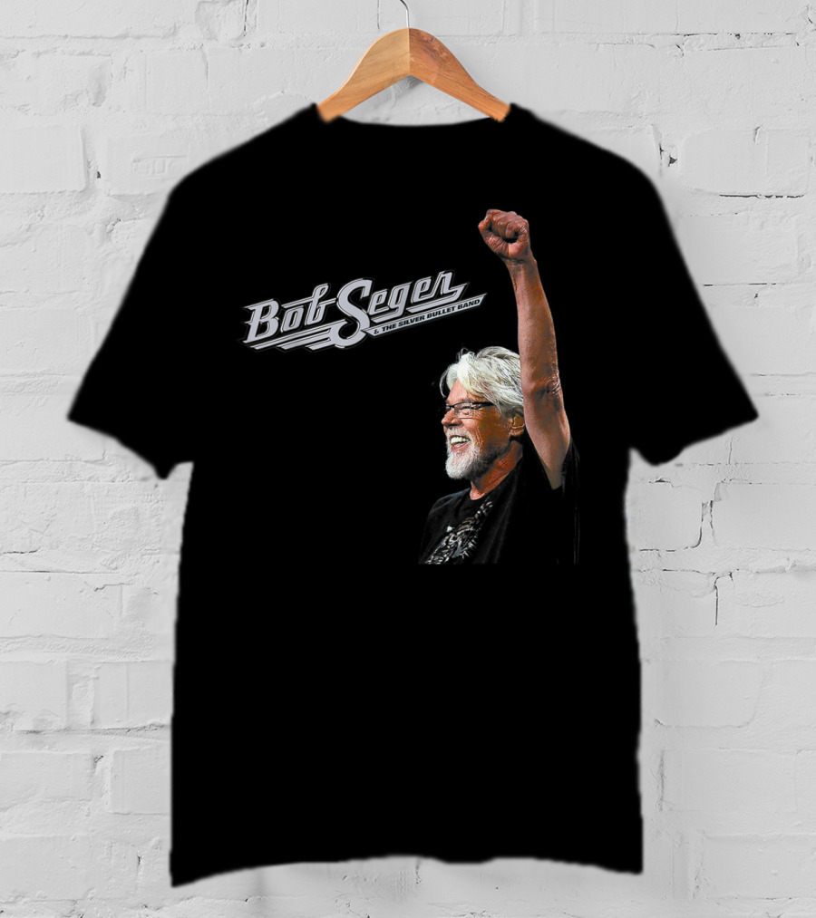 Bob Seger And The Silver Bullet Band Raised Arm T-Shirt