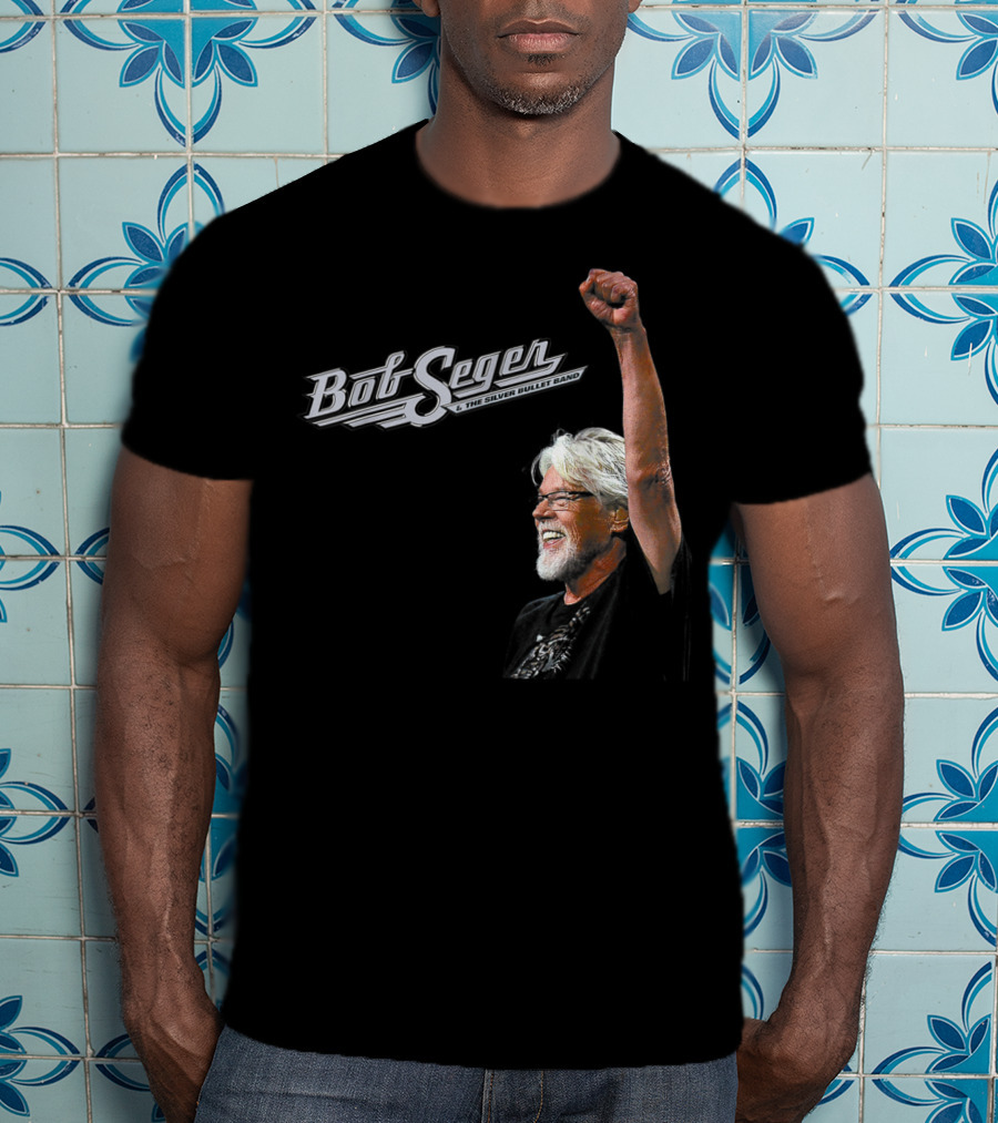 Bob Seger And The Silver Bullet Band Raised Arm T-Shirt