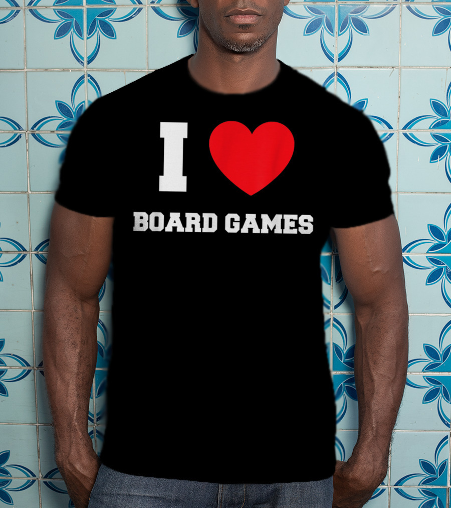 I Heart Board Games T-Shirt