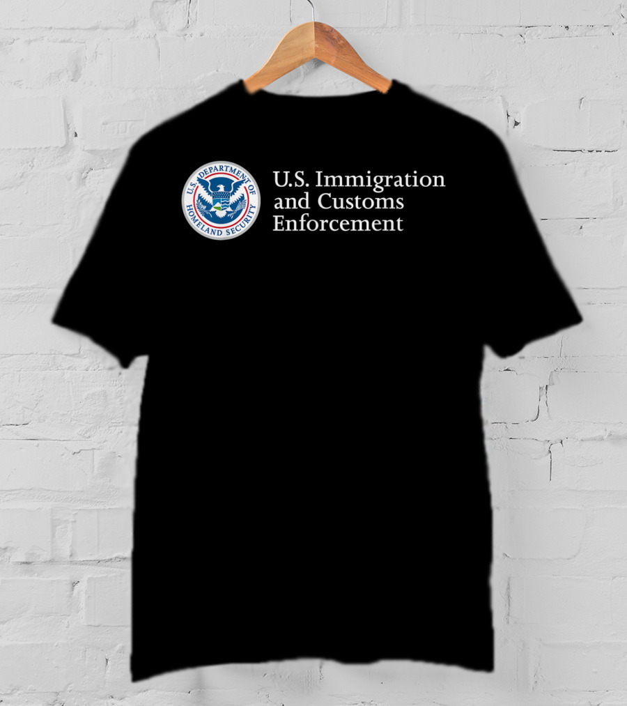 U.S. Immigration And Customs Enforcement ICE Homeland Security Seal T-Shirt