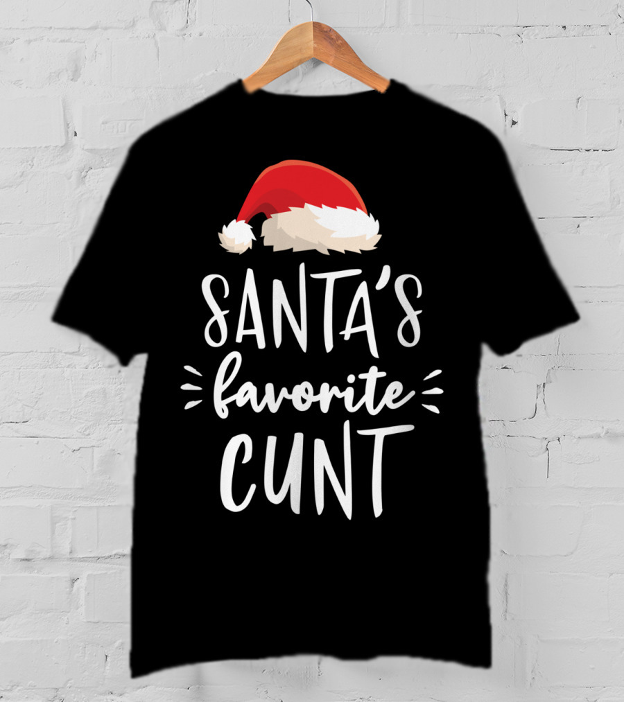 Santa's Favorite Cunt T-Shirt