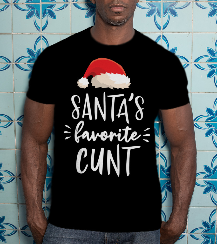 Santa's Favorite Cunt T-Shirt