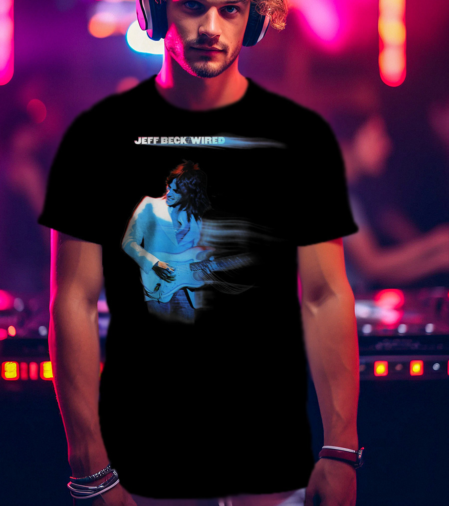 Jeff Beck Wired Guitarist Rock T-Shirt