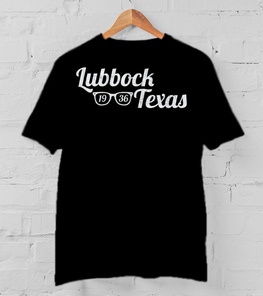 Lubbock Texas 1936 Sunglasses T-Shirt