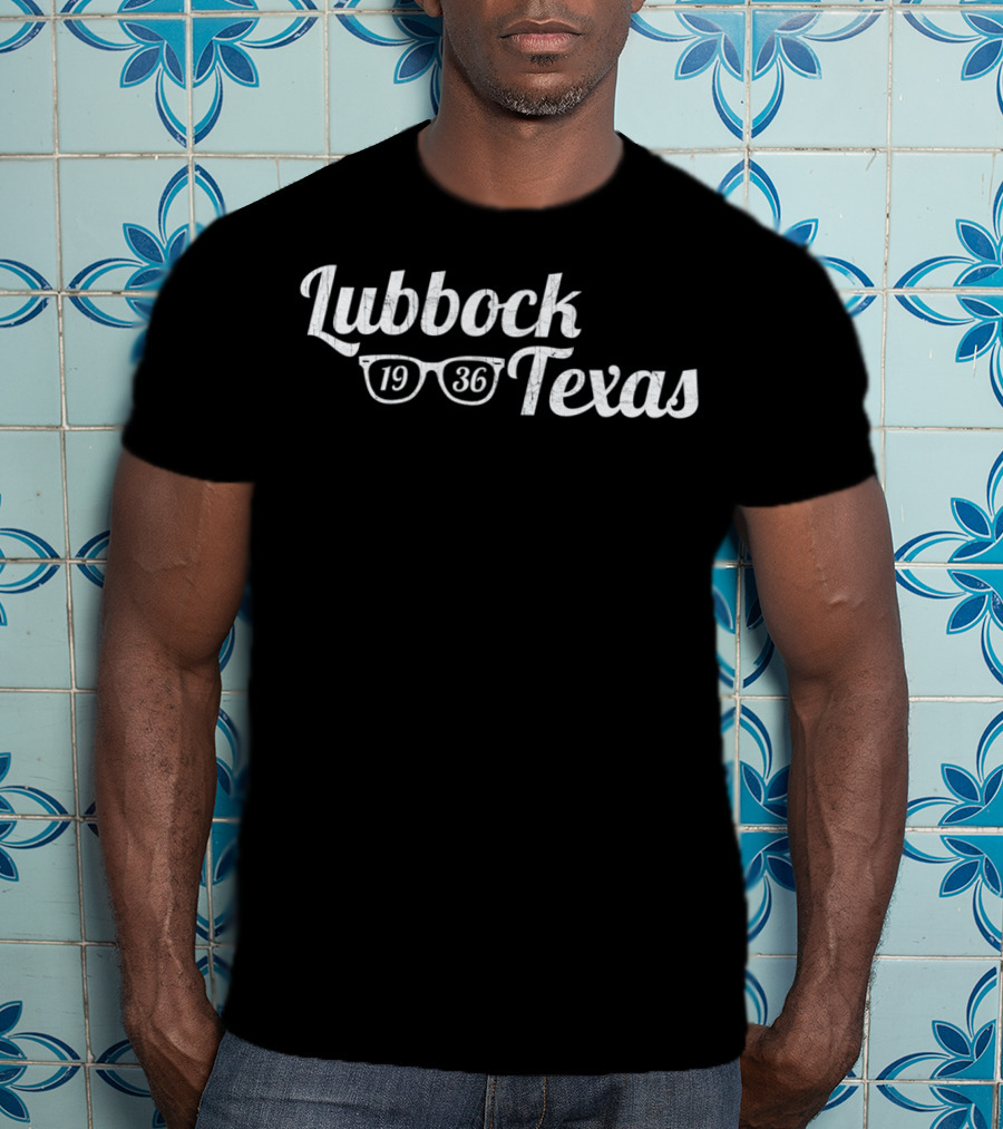 Lubbock Texas 1936 Sunglasses T-Shirt