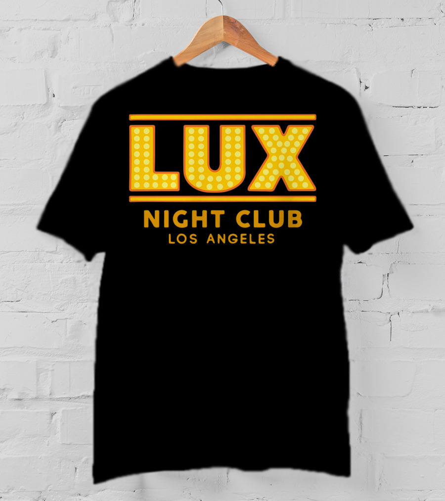 Lux Night Club Los Angeles Morningstar Funny Geek T-Shirt