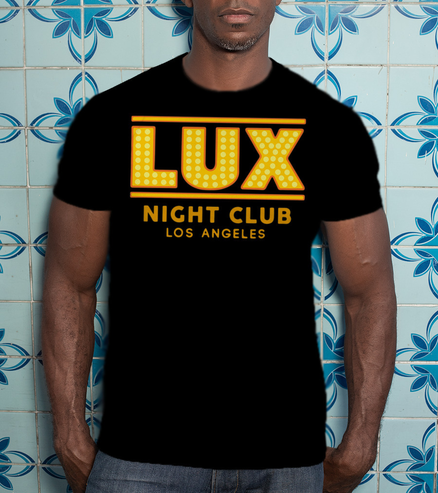 Lux Night Club Los Angeles Morningstar Funny Geek T-Shirt