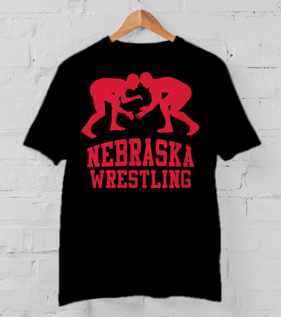 Nebraska Wrestling Red Grapplers T-Shirt