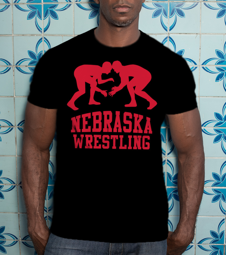 Nebraska Wrestling Red Grapplers T-Shirt