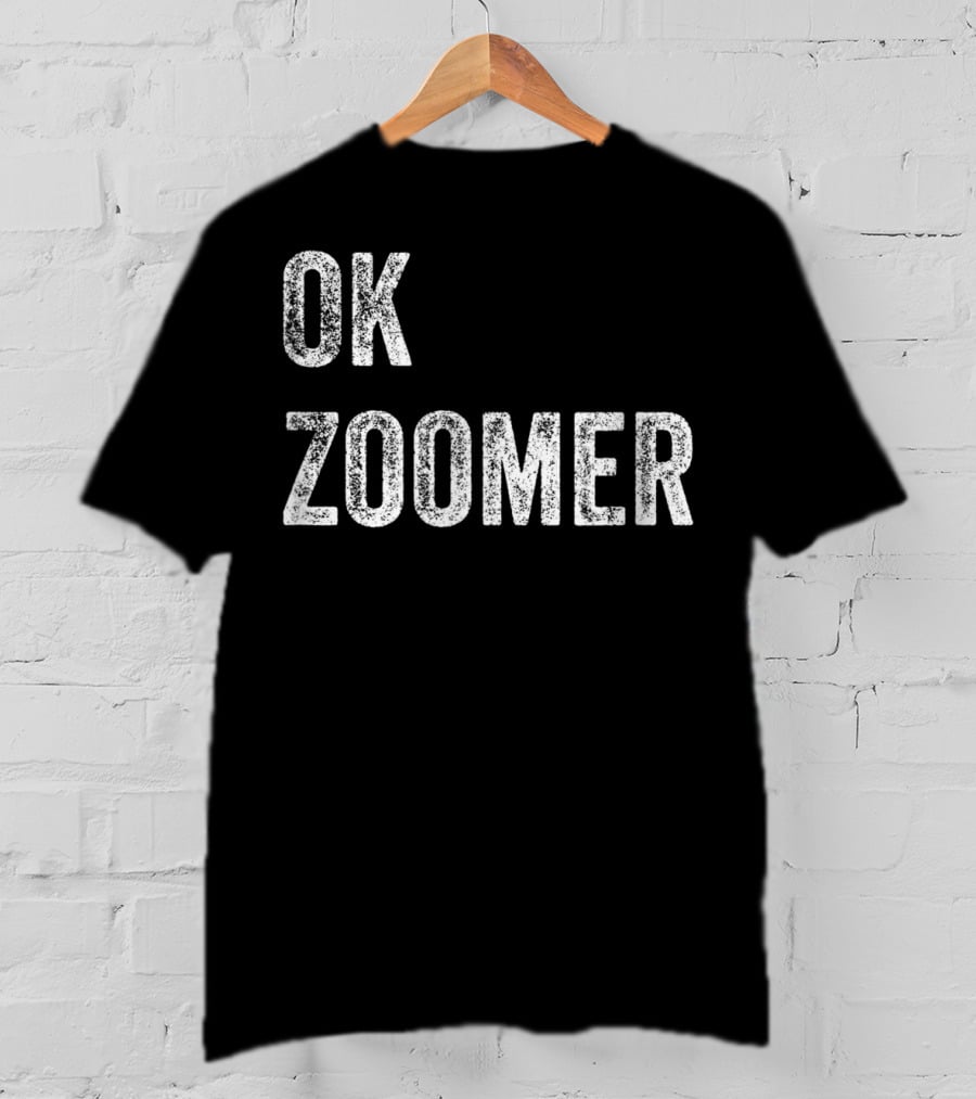 OK Zoomer Funny Generation Z Millennial Gen T-Shirt