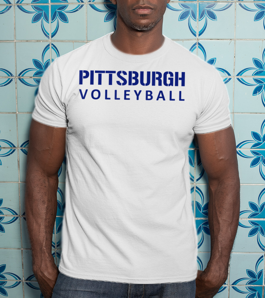 Pittsburgh Volleyball Block T-Shirt