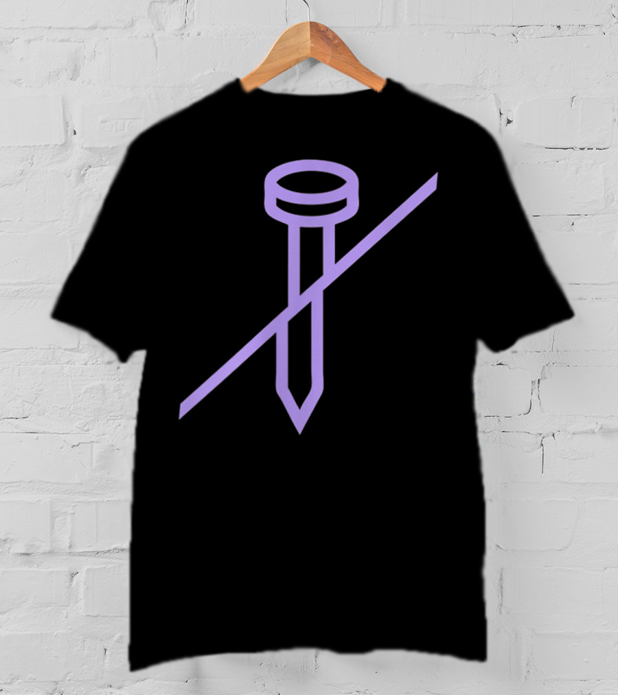 Atolye Civi Purple Nail T-Shirt