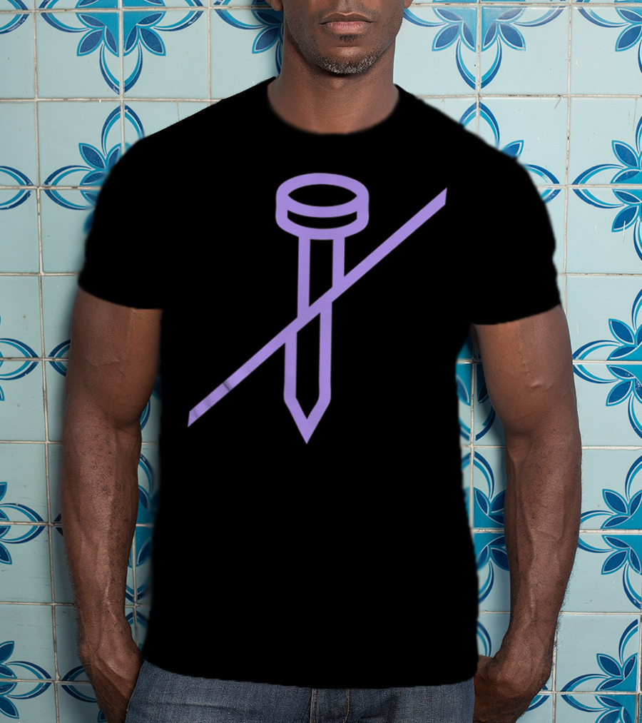 Atolye Civi Purple Nail T-Shirt