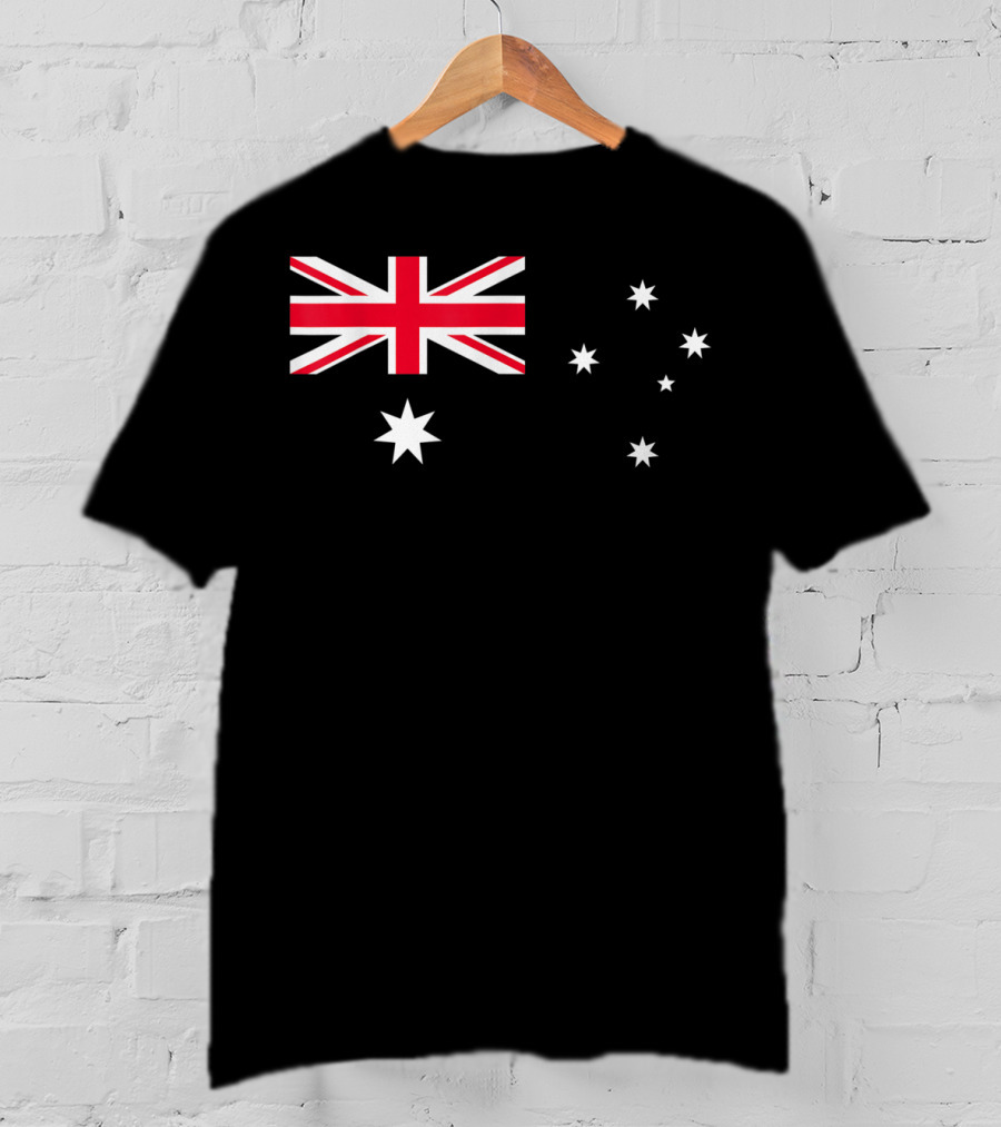 Australia Flag Aussie Flags For Australian Pride T-Shirt