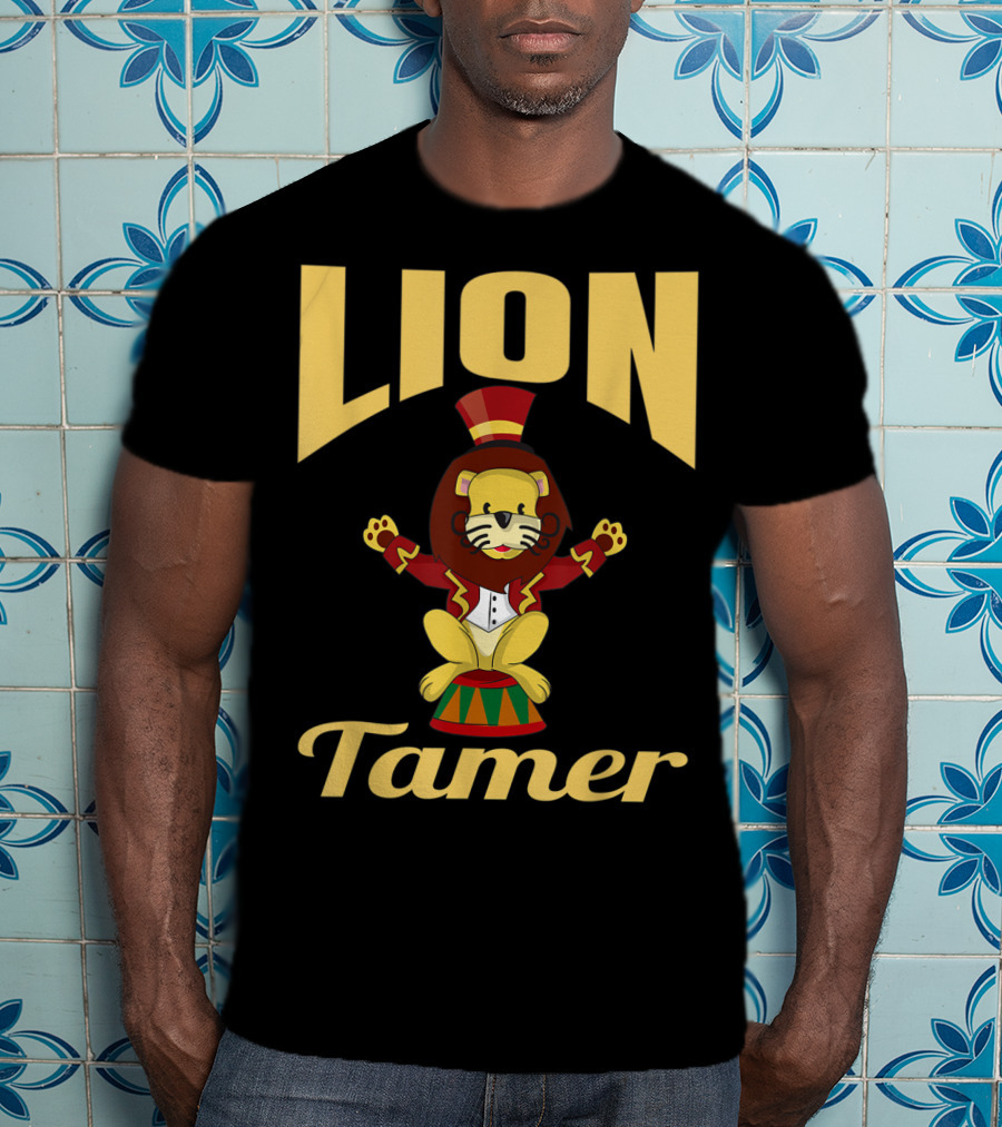 Lion Tamer Circus Costume Lion Tamer T-Shirt