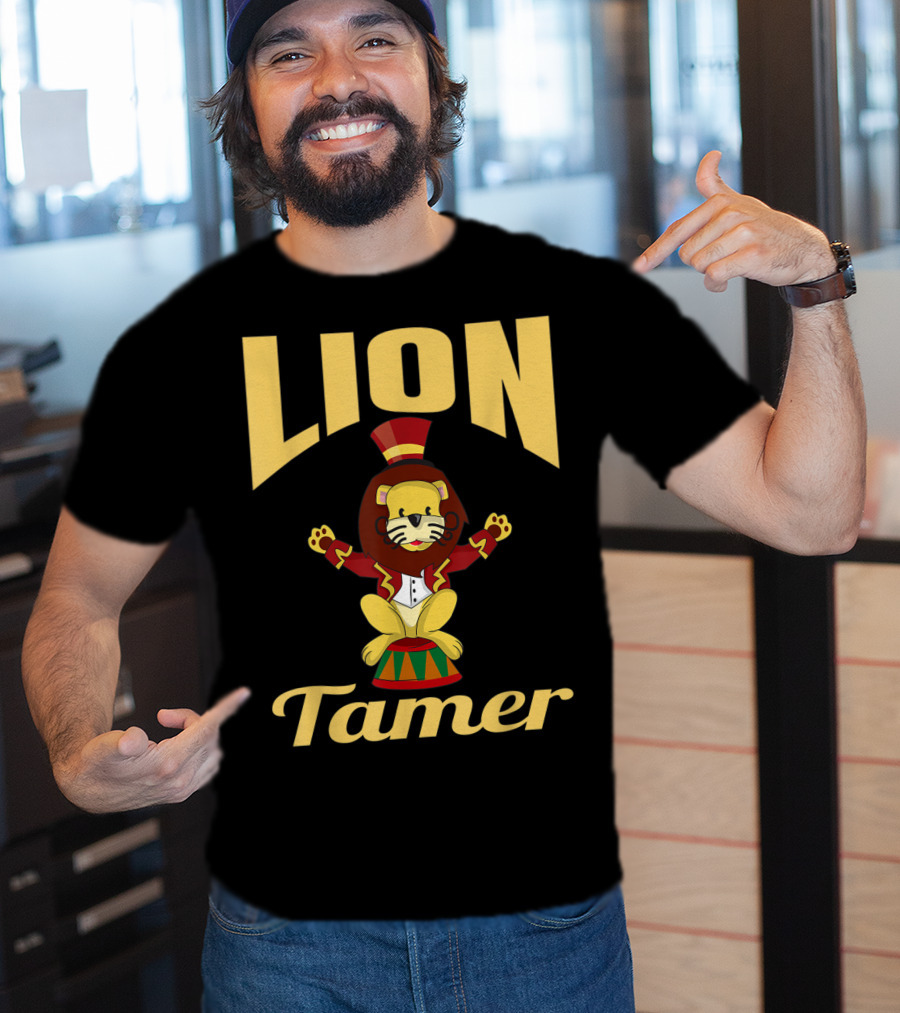 Lion Tamer Circus Costume Lion Tamer T-Shirt