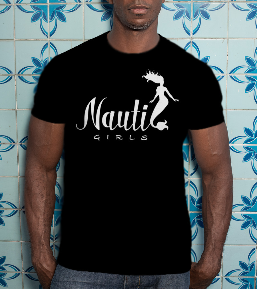 Nauti Girls Cruise Mermaid Trip Vacation T-Shirt