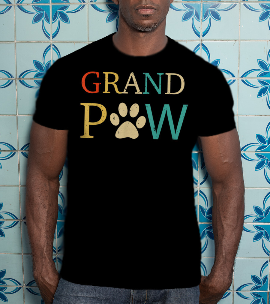 Grand Paw Dog Lover Gift For Men And Women T-Shirt
