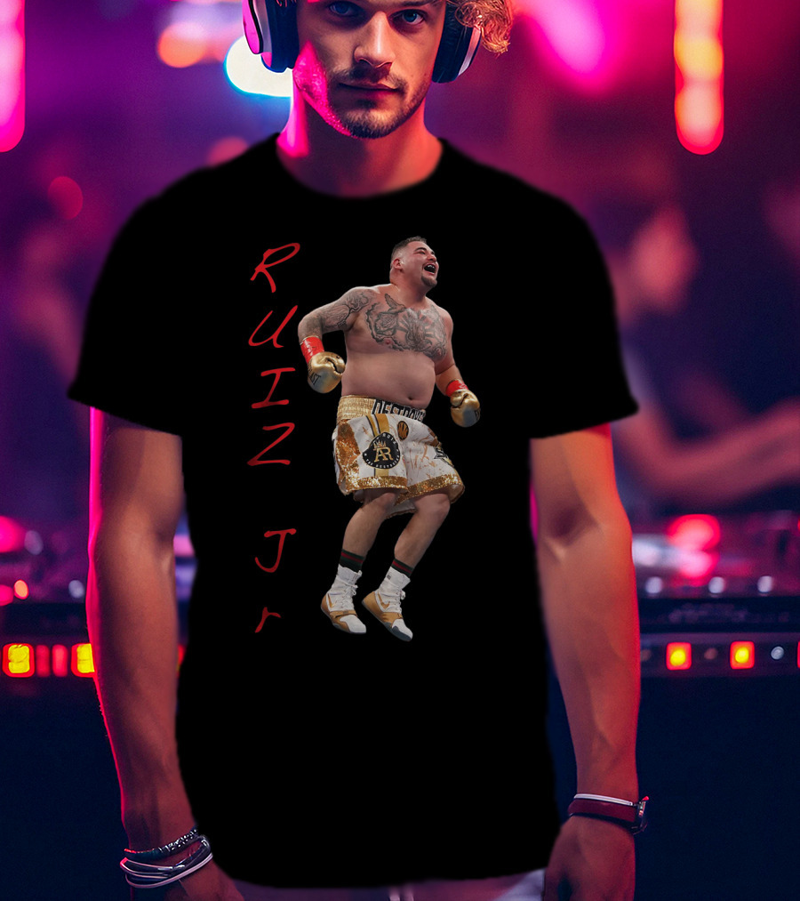 Extended Lunch Break Ruiz Jr Destroyer Boxing T-Shirt